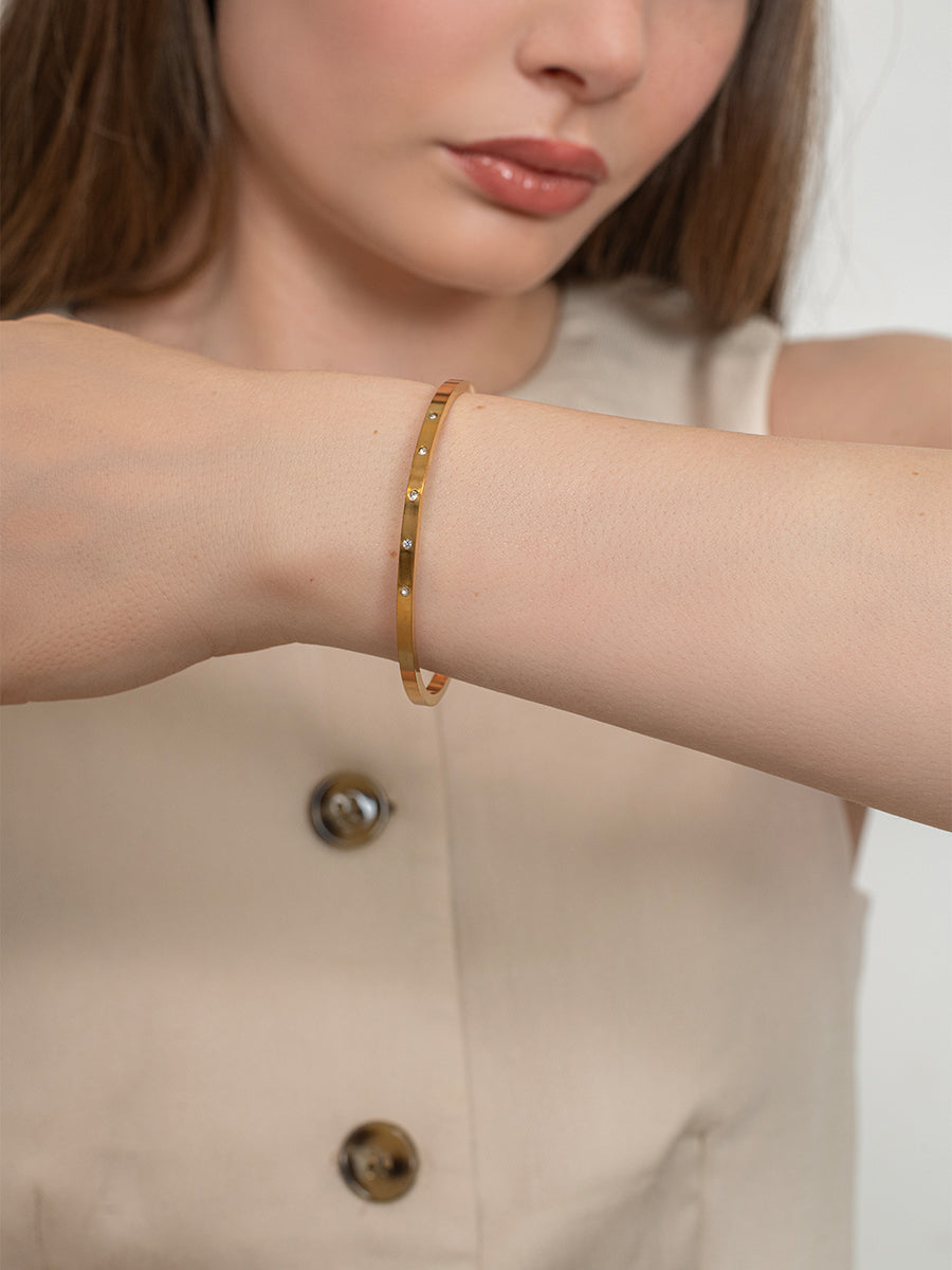 Aiko Cuff – 18K Gold Plated image 2