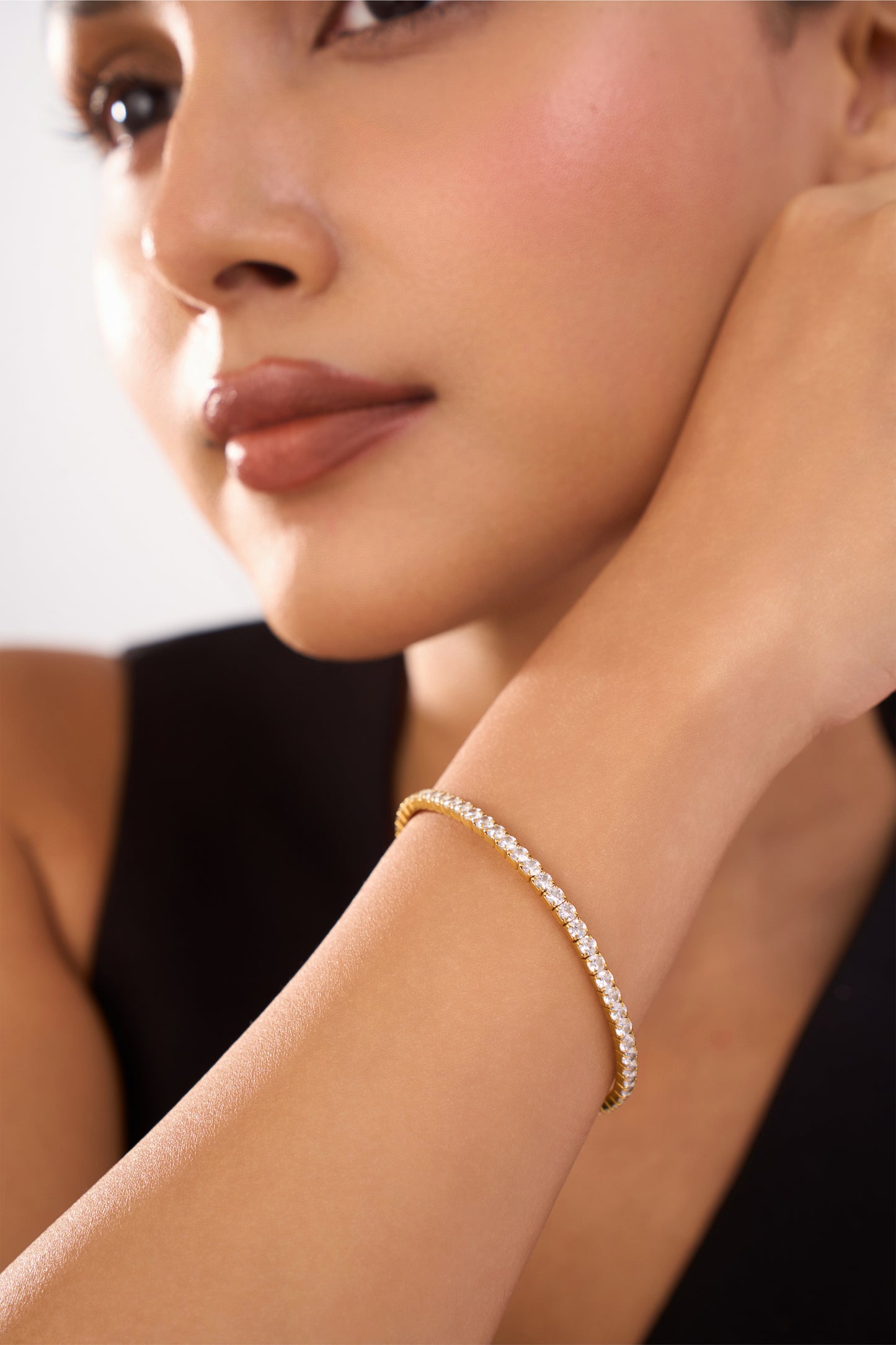 Flexi Tennis Bracelet - 18K Gold Plated