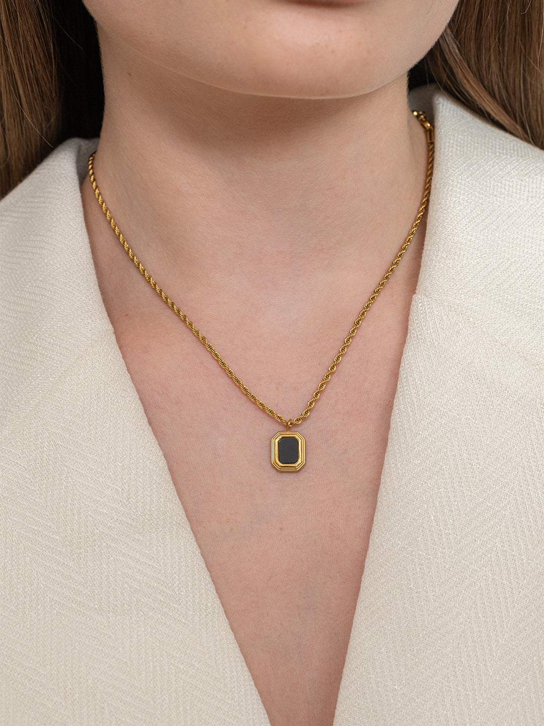 Deep Sea Necklace - 18k Gold Plated