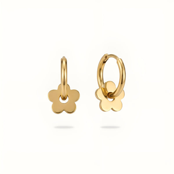 Clove Huggies - 18k Gold Plated