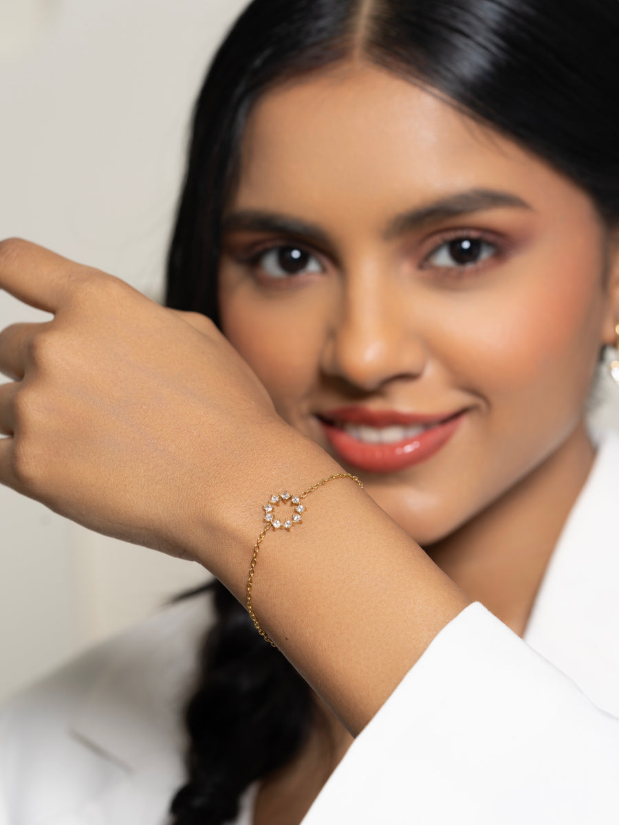 Mabel Bracelet - 18K Gold Plated image 6