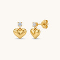 Talia Drop Studs - 18K Gold Plated