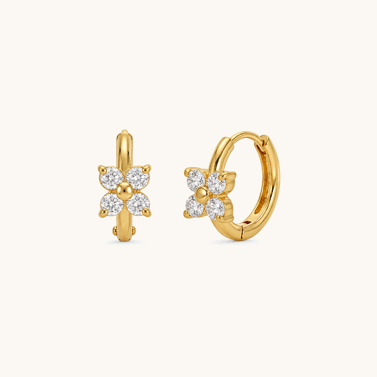 Winnie Huggies - 18K Gold Plated image 1
