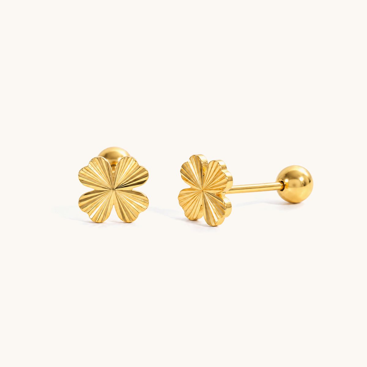 Dania Studs - 18K Gold Plated image 1