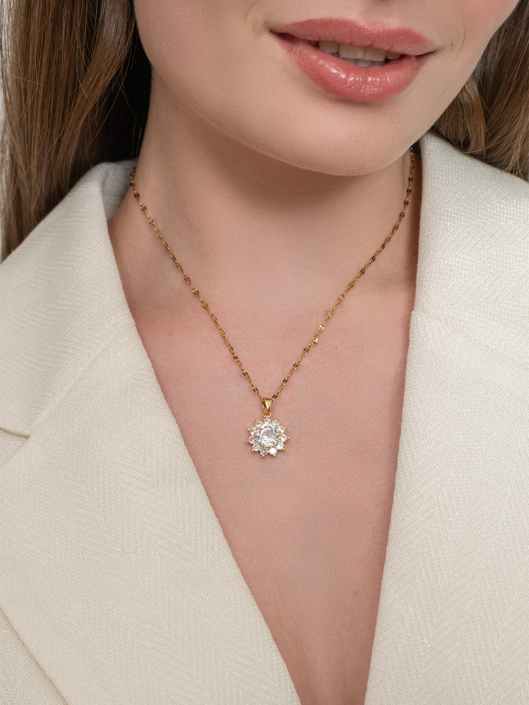 Perry Necklace – 18K Gold Plated