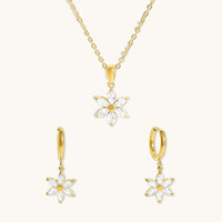 Juidith Necklace and Juidith Huggies Combo Set - Special Value Offer