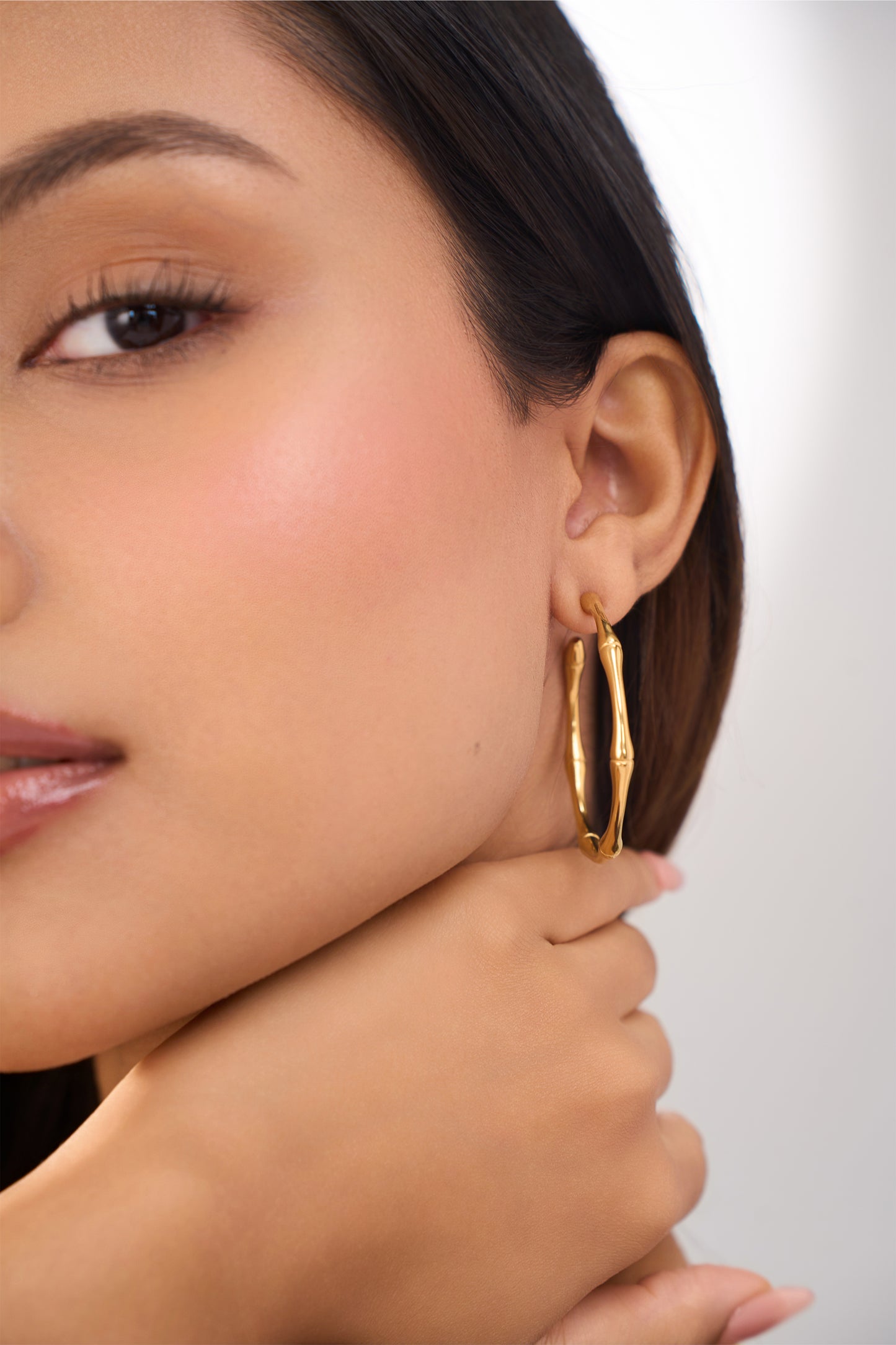 Maisie Hoops - 18K Gold Plated