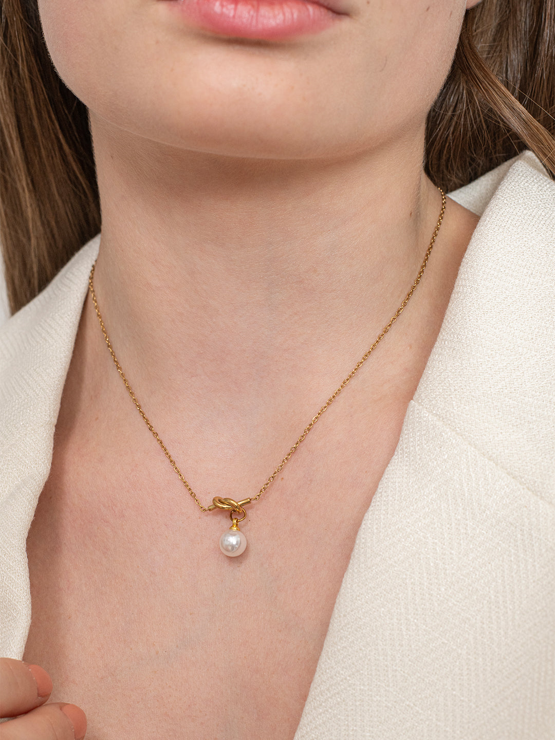Opaline Necklace - 18k Gold Plated