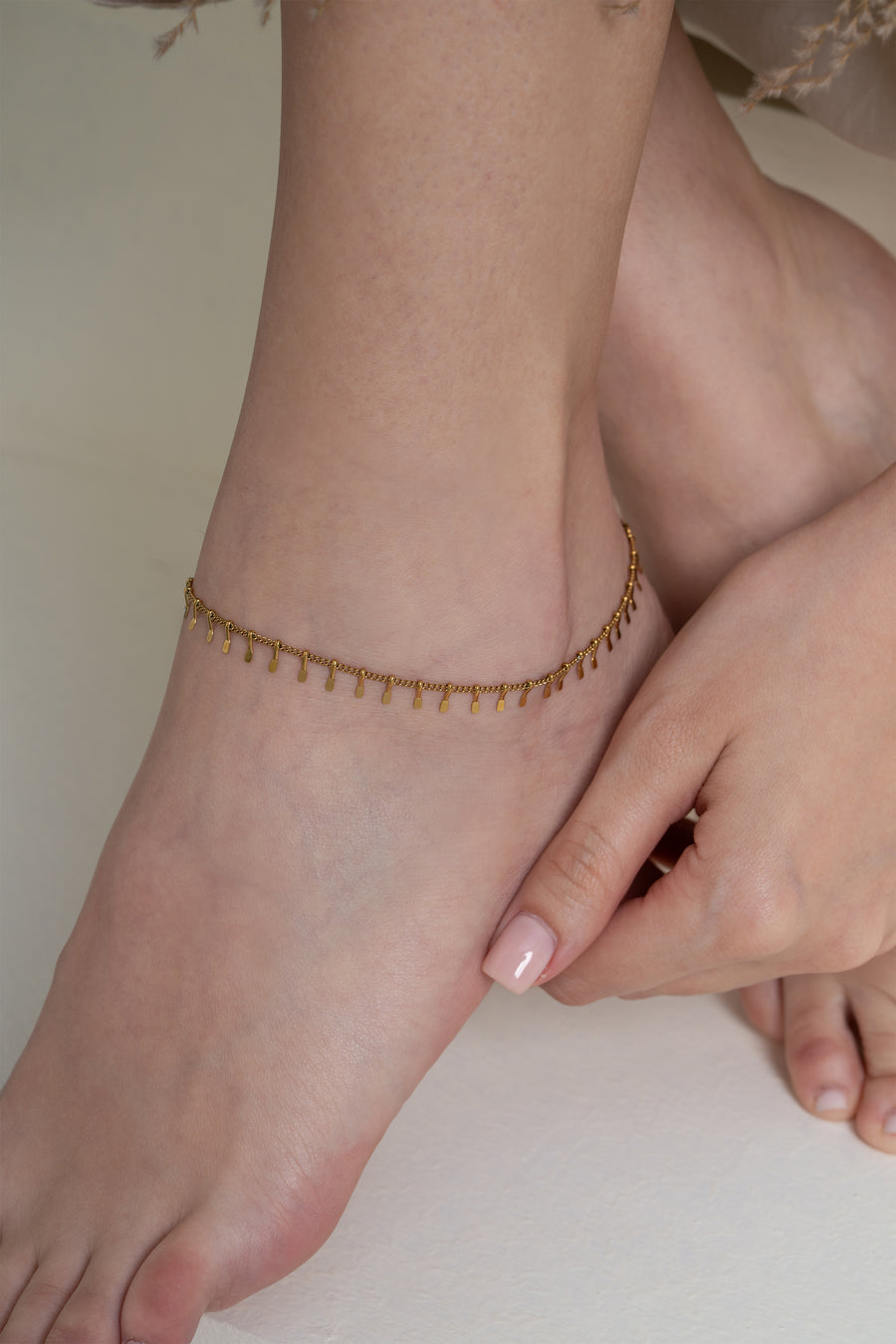 Chandni Anklet - 18K Gold Plated image 2