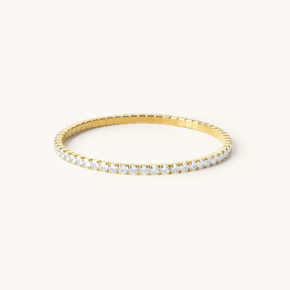 Flexi Tennis Bracelet - 18K Gold Plated image 1