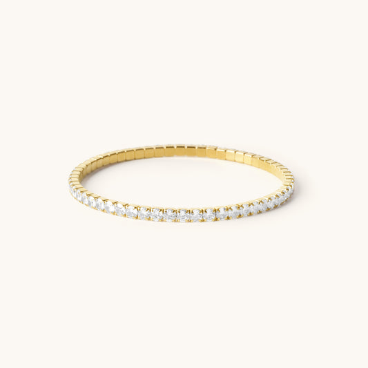 Flexi Tennis Bracelet - 18K Gold Plated