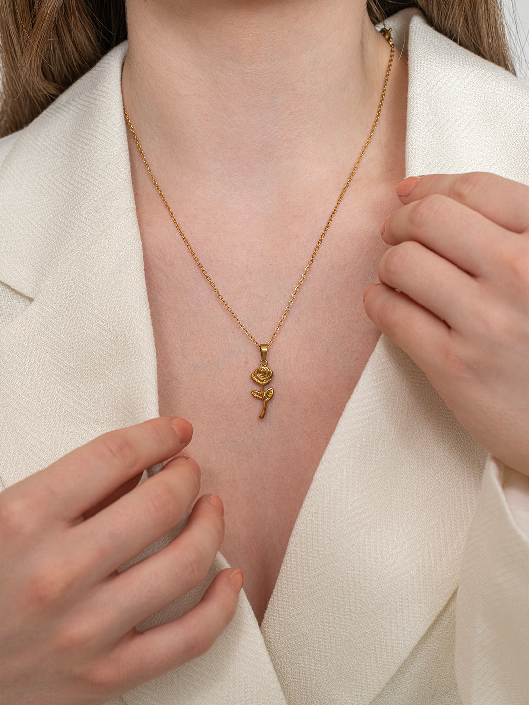 Propose Necklace - 18k Gold Plated image 2
