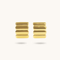 Santorini Earrings - 18K Gold Plated