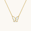 Sweet Wings Necklace - 18K Gold Plated