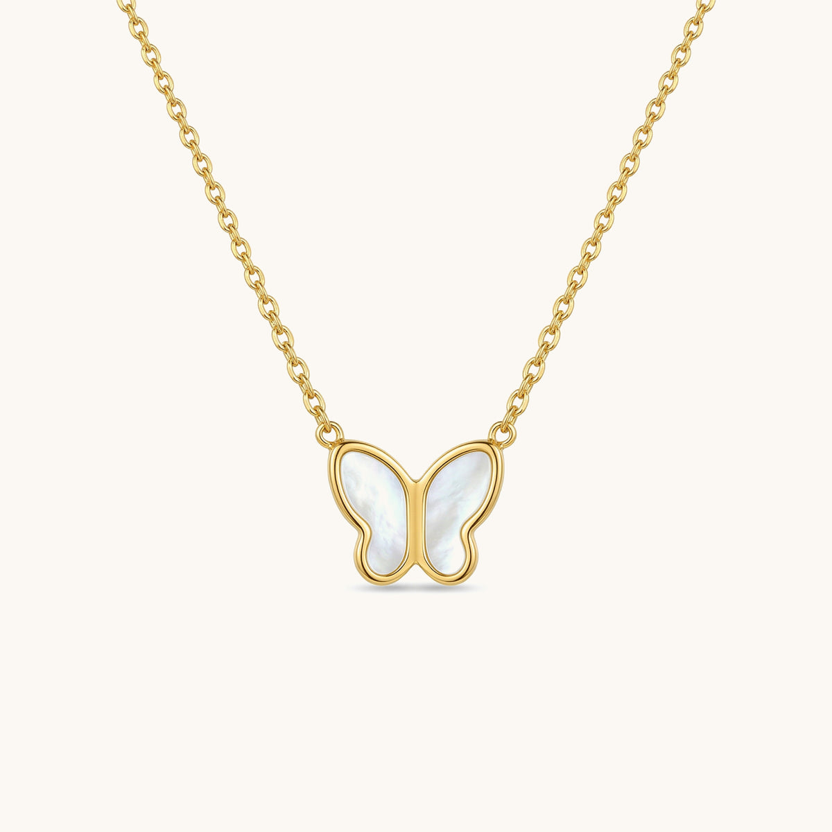 Sweet Wings Necklace - 18K Gold Plated image 1