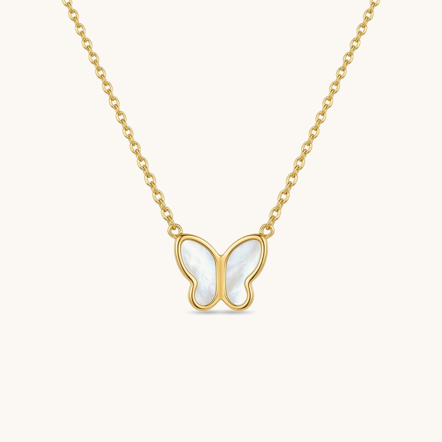 Sweet Wings Necklace - 18K Gold Plated