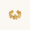 Flora Ring - 18K Gold Plated