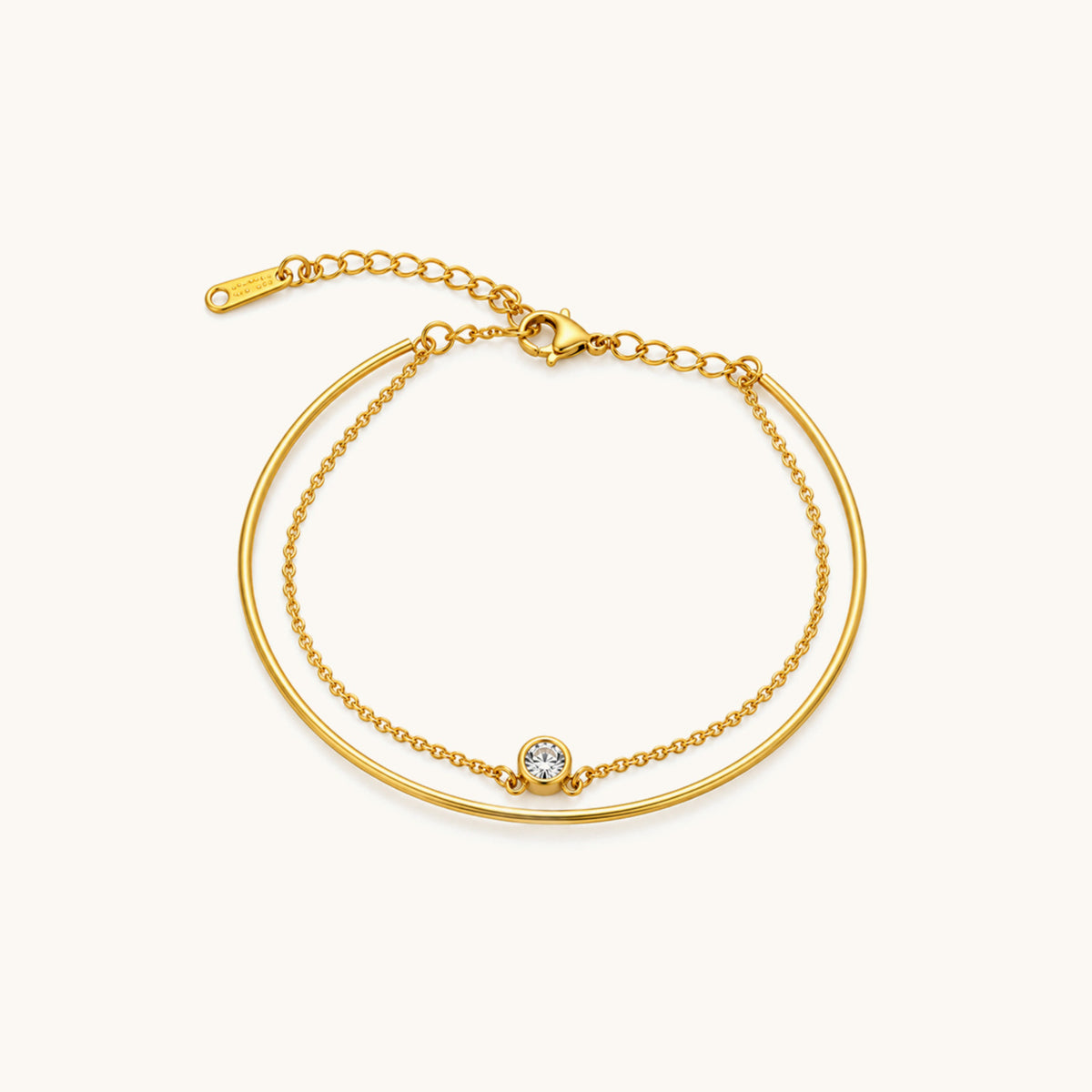 Juliette Layered Bracelet - 18K Gold Plated image 1