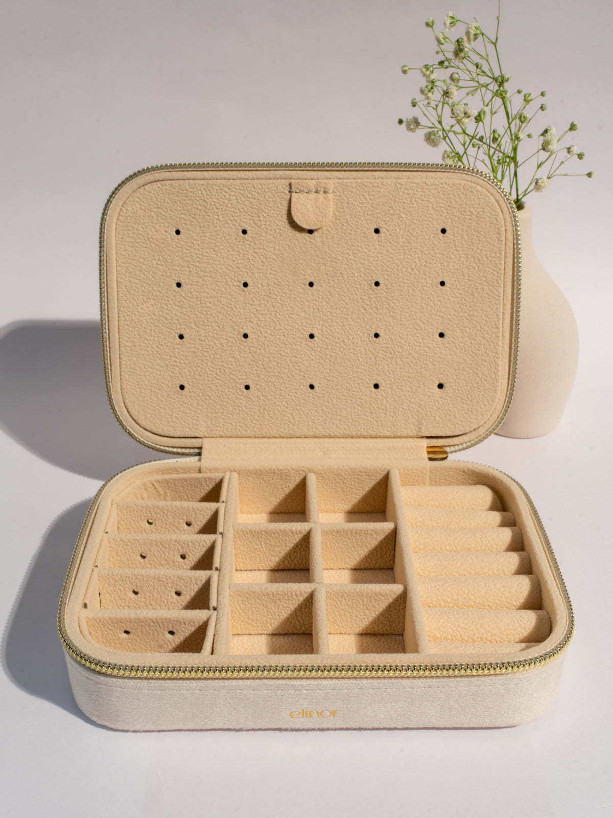 Noa Jewellery Organiser Box -  White image 2