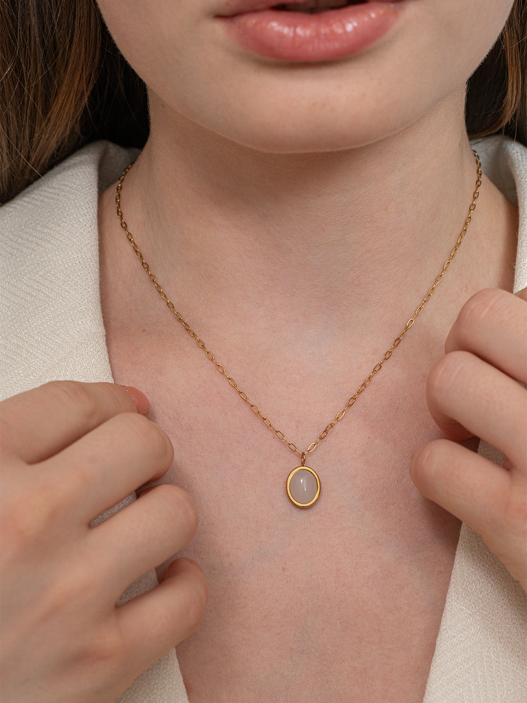 Petra Necklace – 18K Gold Plated image 2