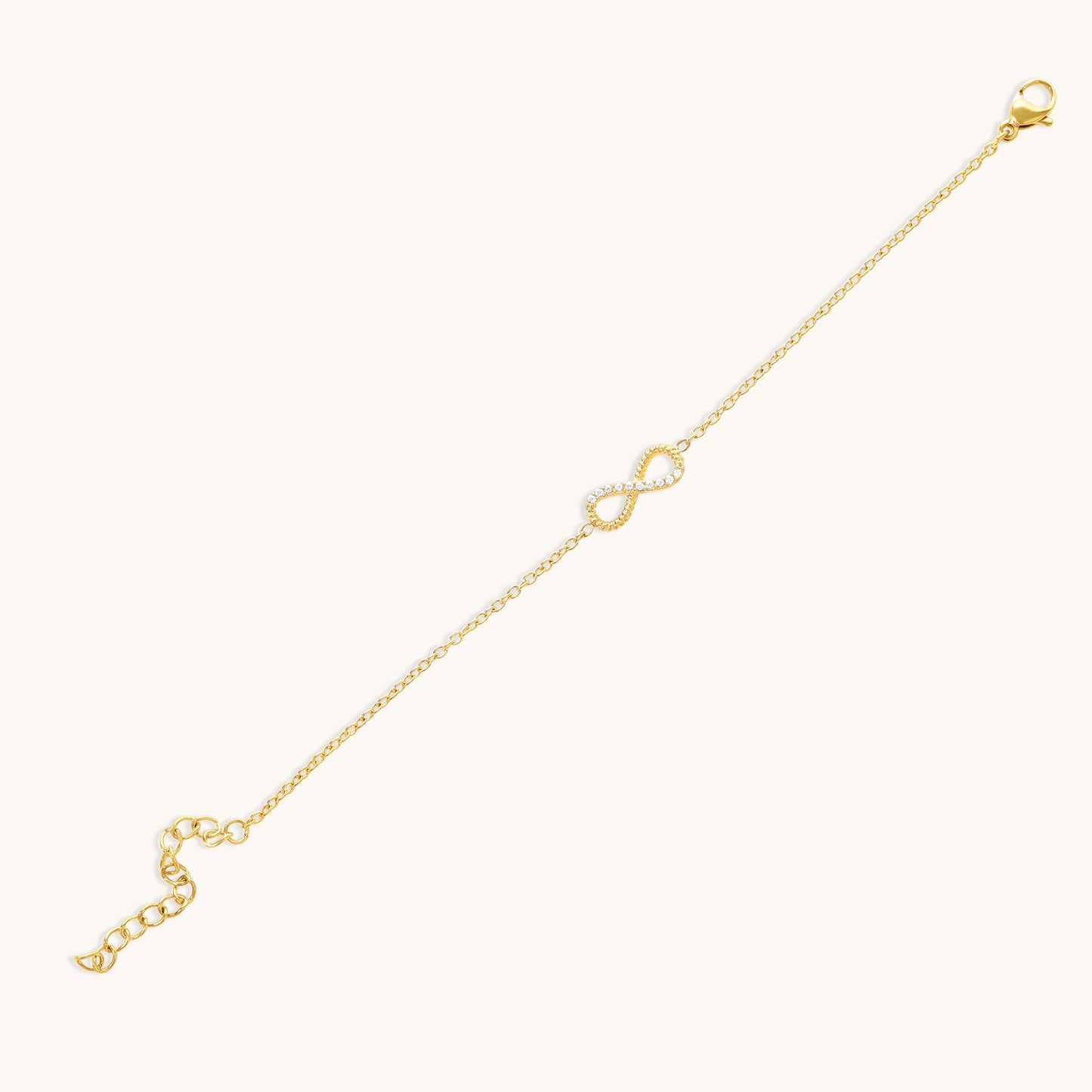 Infinity Bracelet - 18K Gold Plated