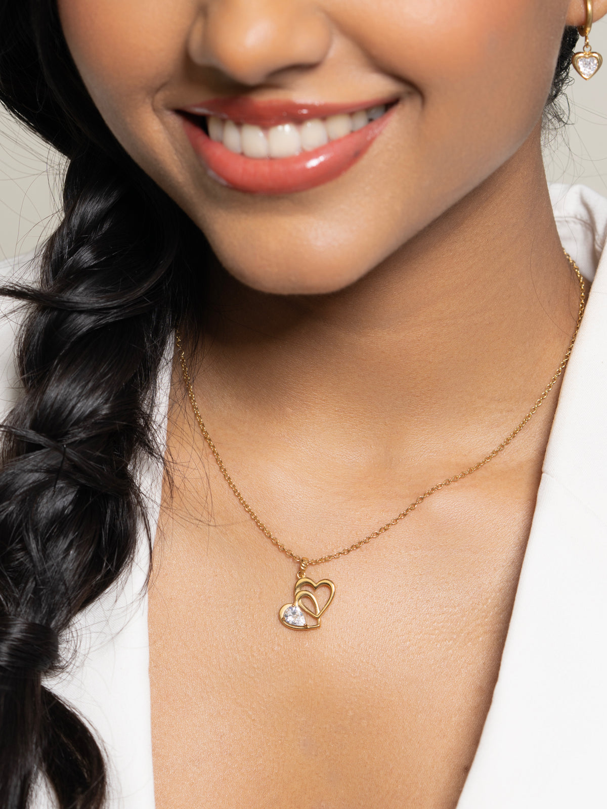 Larissa Necklace- 18K Gold Plated image 2