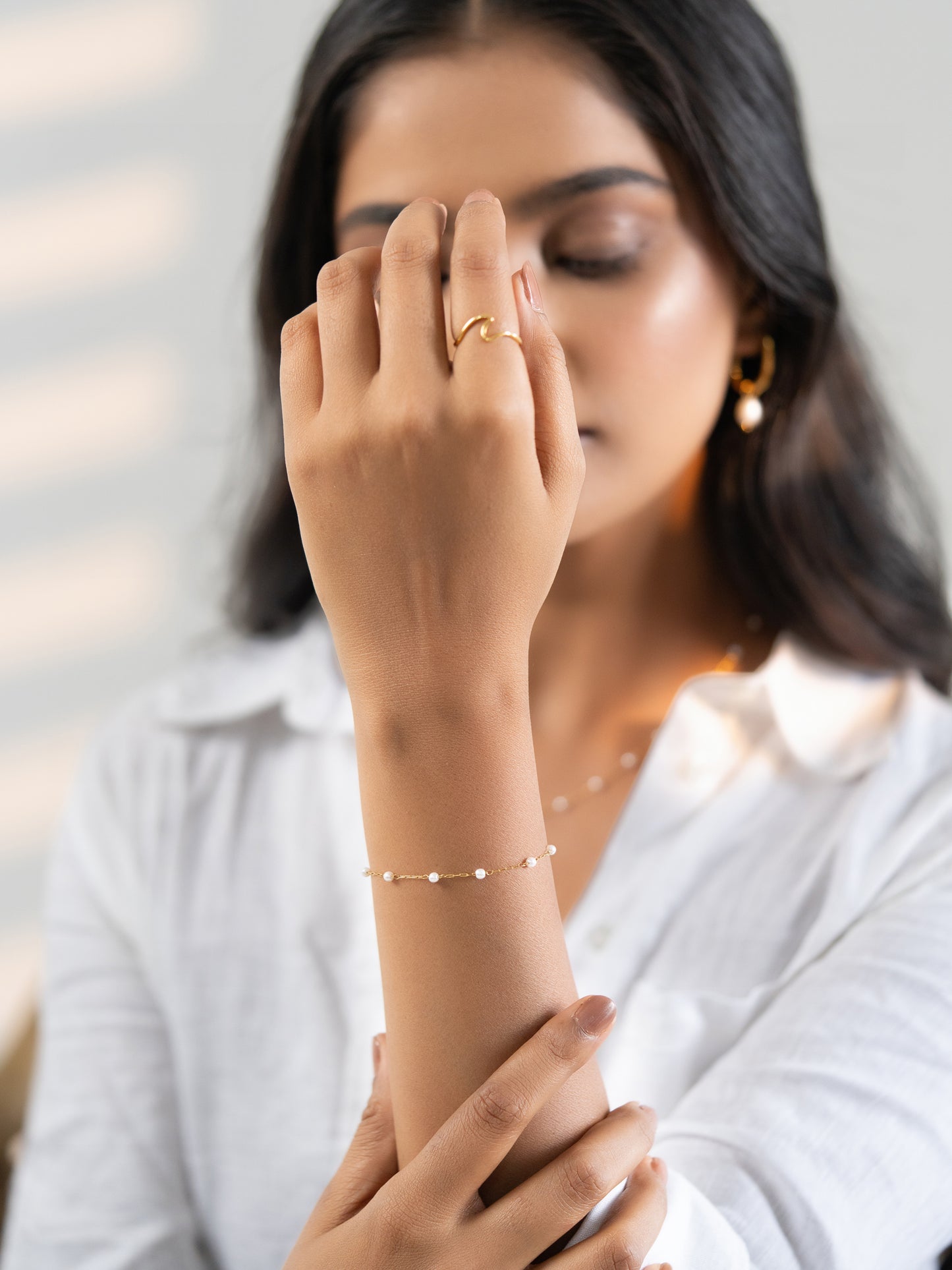 Arya Bracelet - 18K Gold Plated