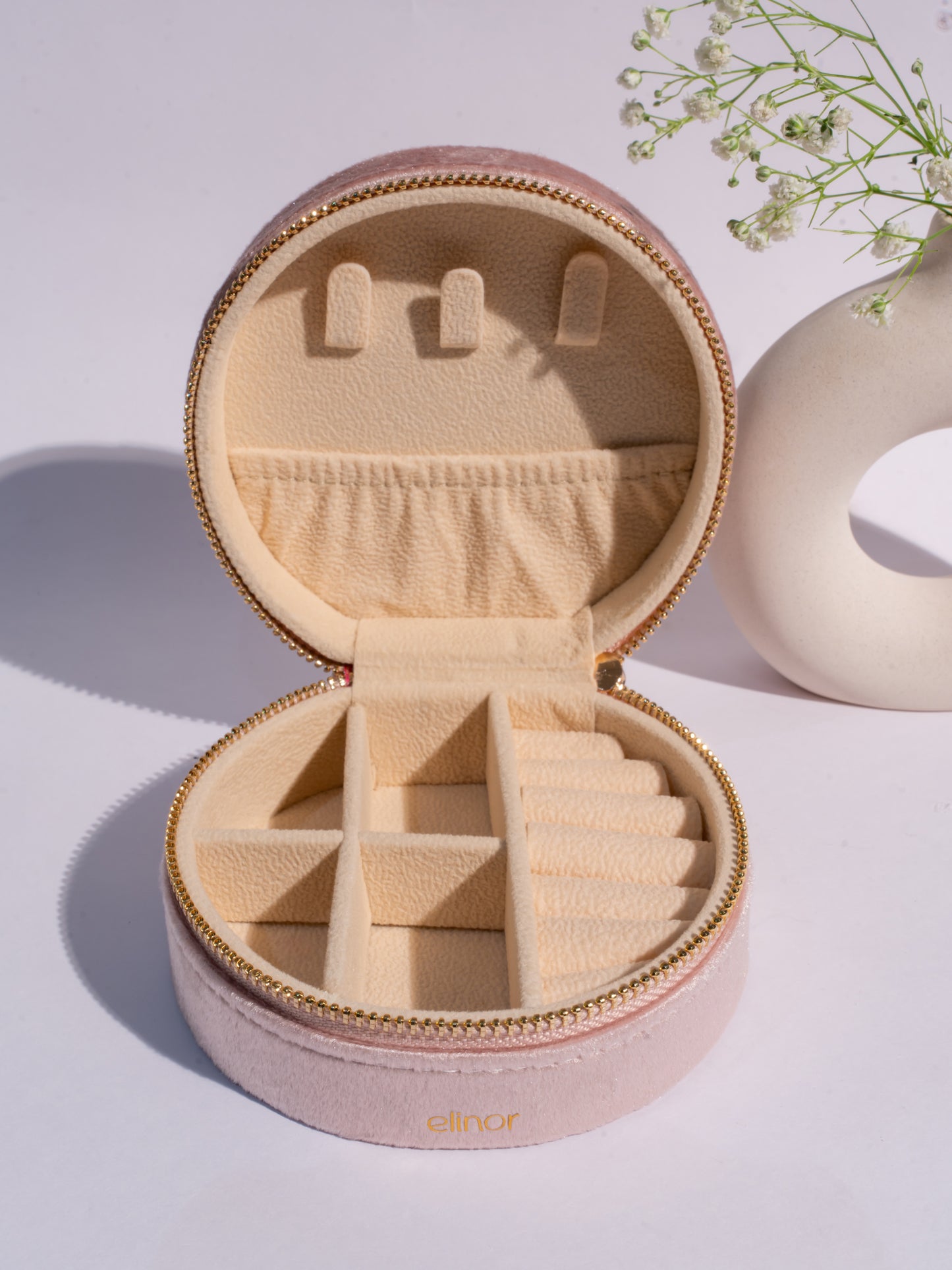 Chloe Jewellery Organiser Box -  Pink