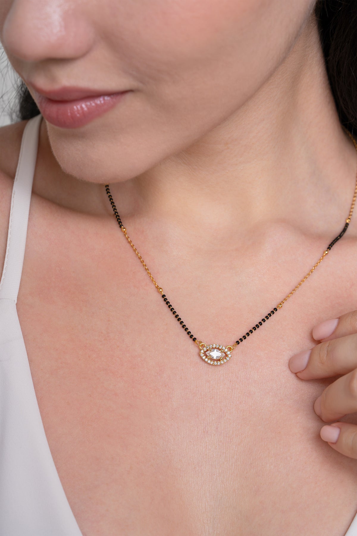 Aira Mangalsutra - 18K Gold Plated image 1
