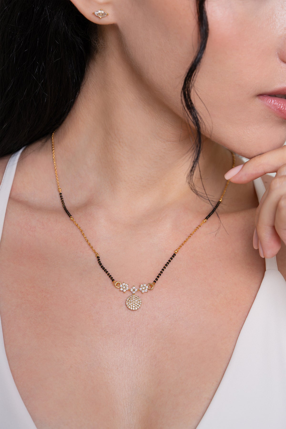 Kaira Mangalsutra - 18K Gold Plated image 2