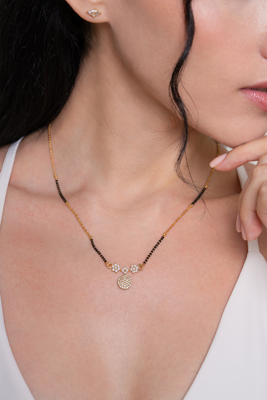 Kaira Mangalsutra - 18K Gold Plated image 2
