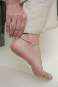 Classic Gold Anklet - 18K Gold Plated