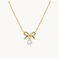 Adele Pearl Necklace – 18K Gold Plated