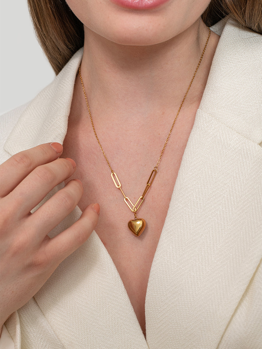 Golden Drip Necklace - 18k Gold Plated image 2