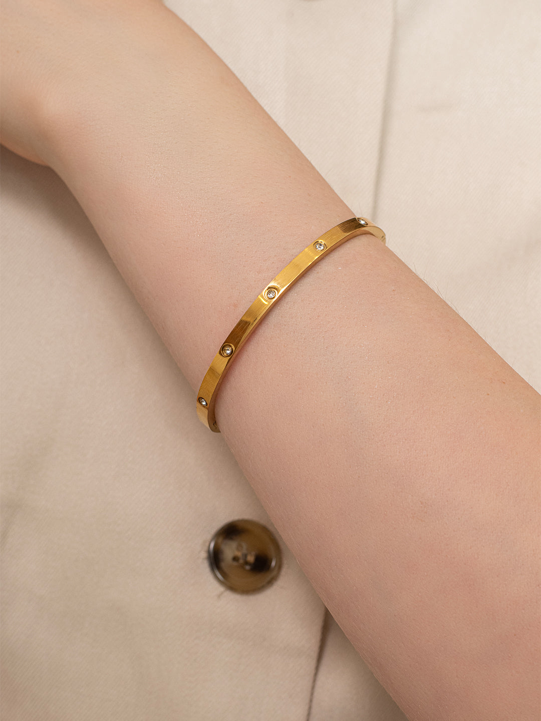 Flicker Cuff - 18K Gold Plated image 2