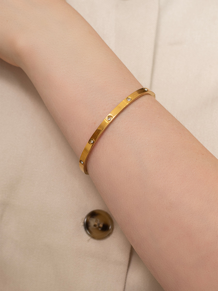 Flicker Cuff - 18K Gold Plated image 2