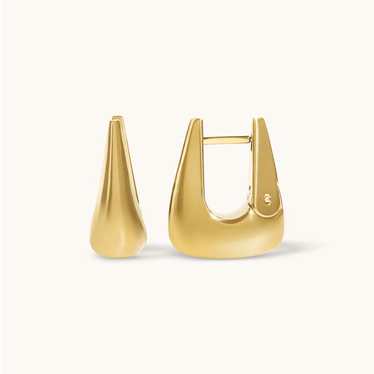Zoya Hoops - 18k Gold Plated