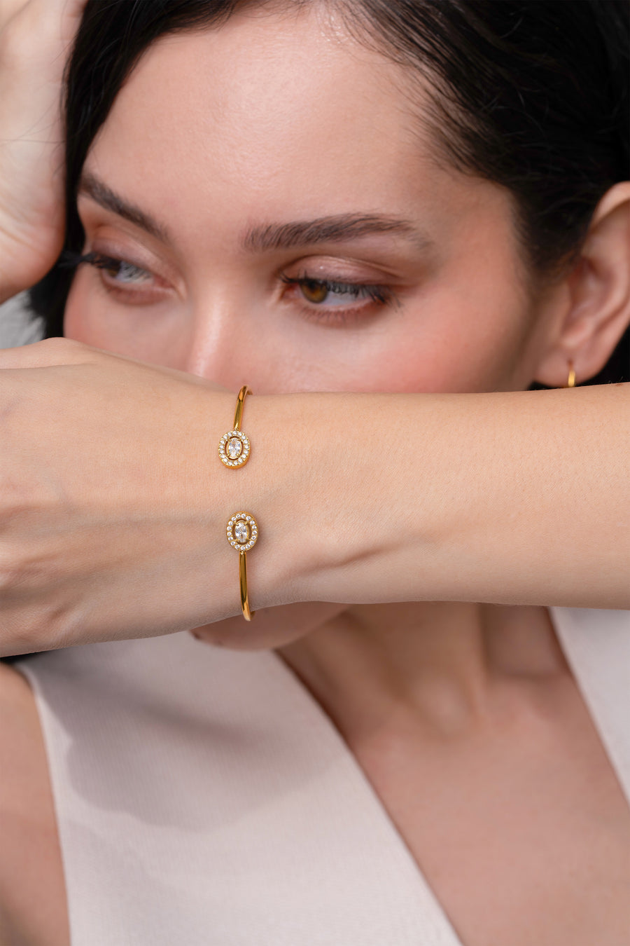 Rachel Cuff - 18K Gold Plated image 2