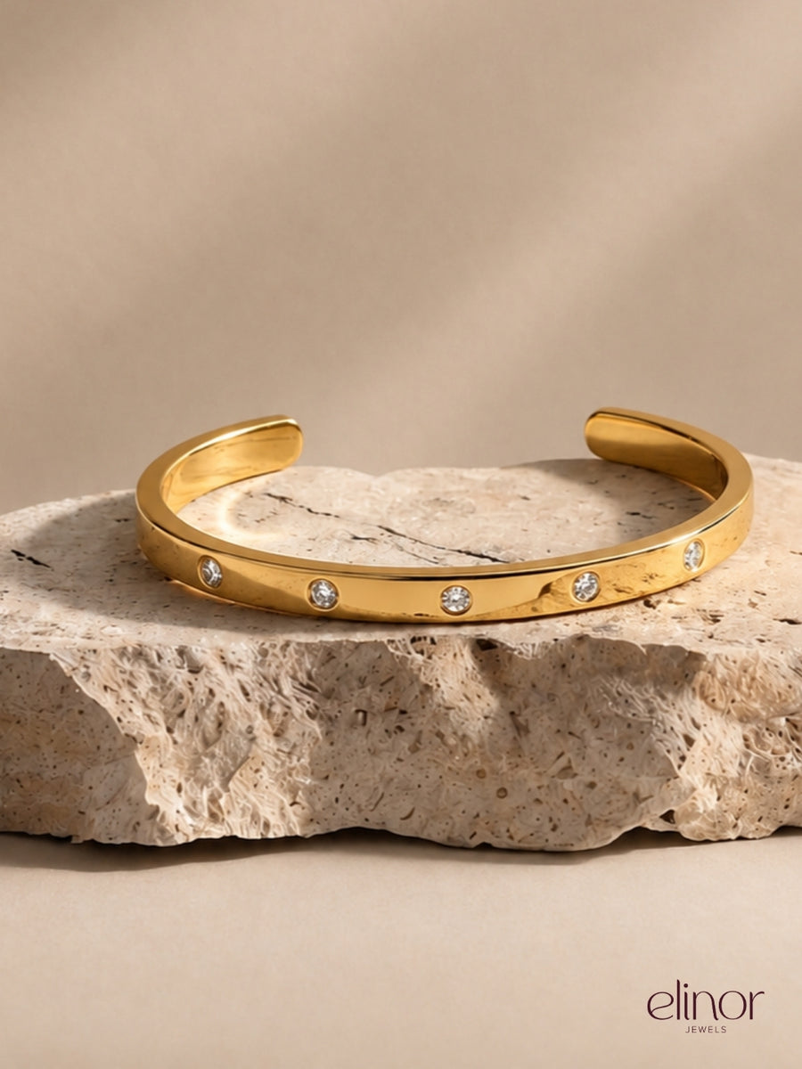 Aiko Cuff – 18K Gold Plated image 5