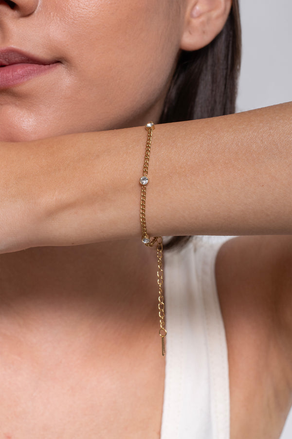 Aina Bracelet – 18K Gold Plated