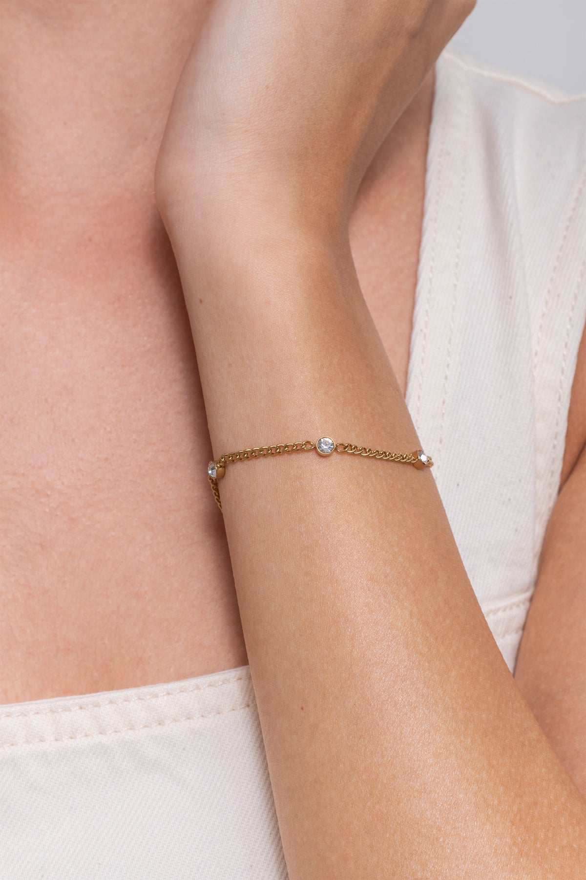 Aina Bracelet – 18K Gold Plated