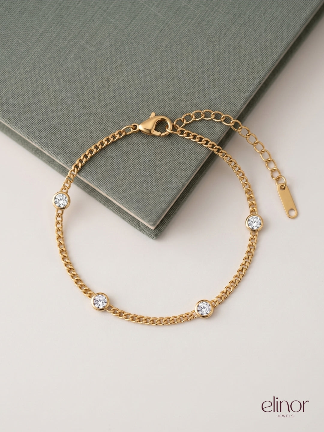 Aina Bracelet – 18K Gold Plated image 2