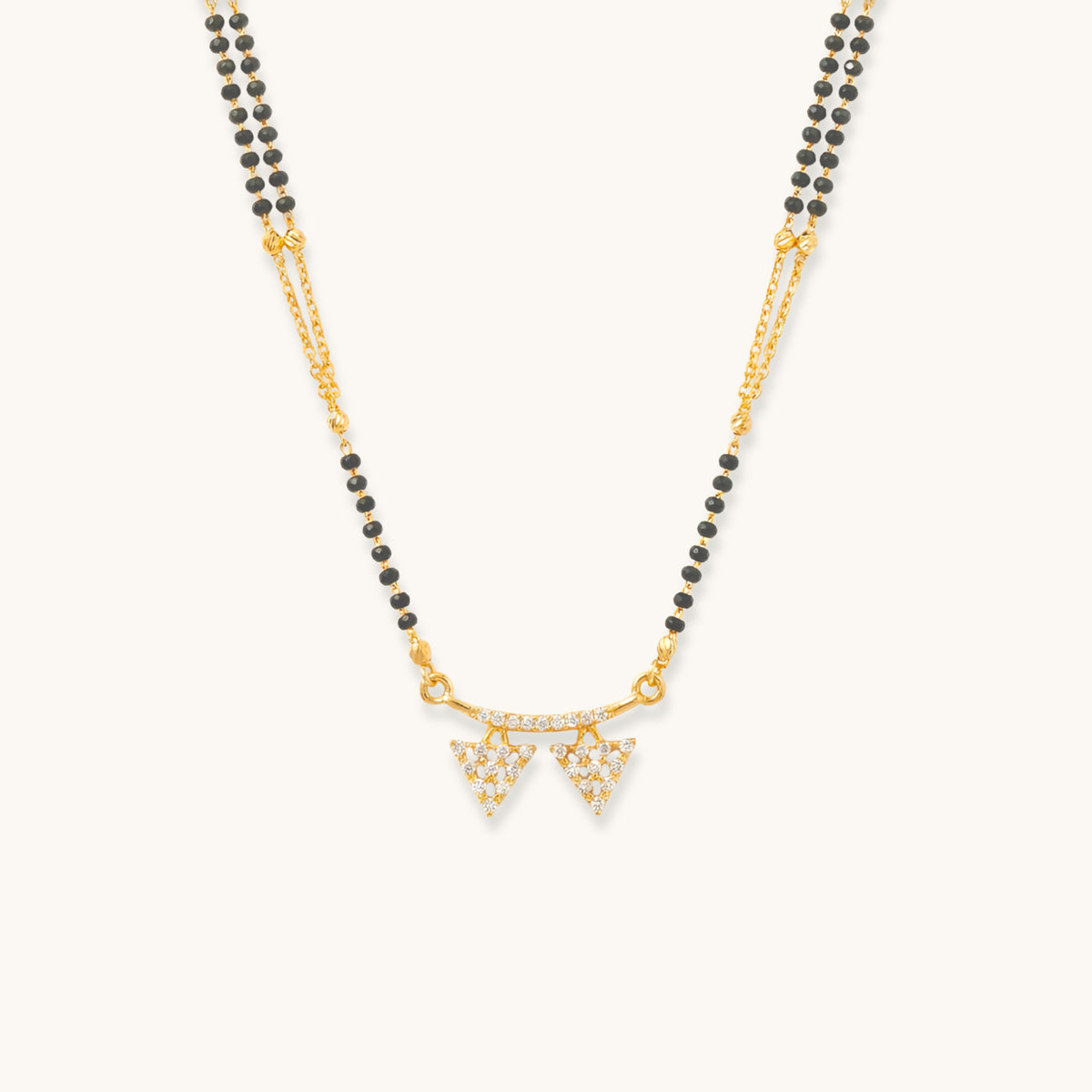 Astra Mangalsutra - 18K Gold Plated image 2