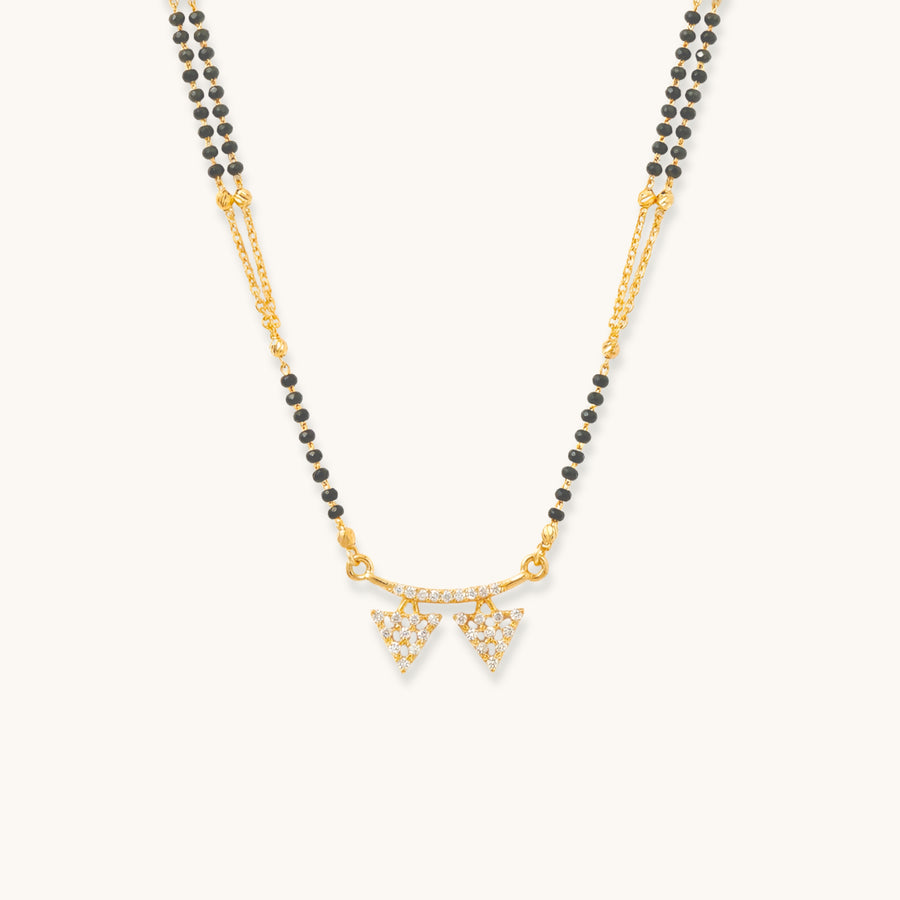 Astra Mangalsutra - 18K Gold Plated image 2