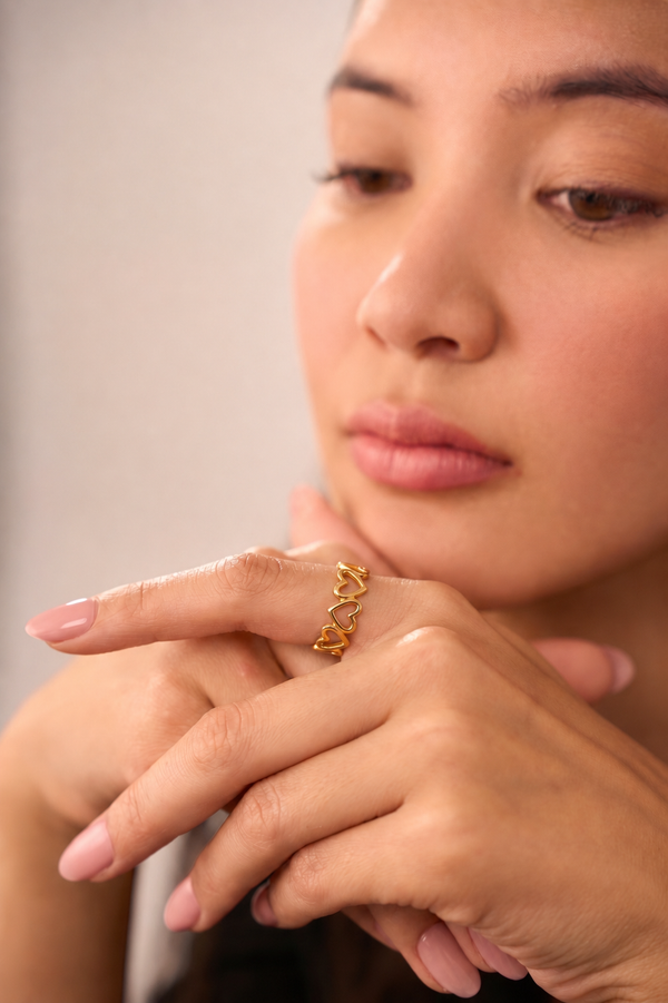 Avery Ring – 18K Gold Plated