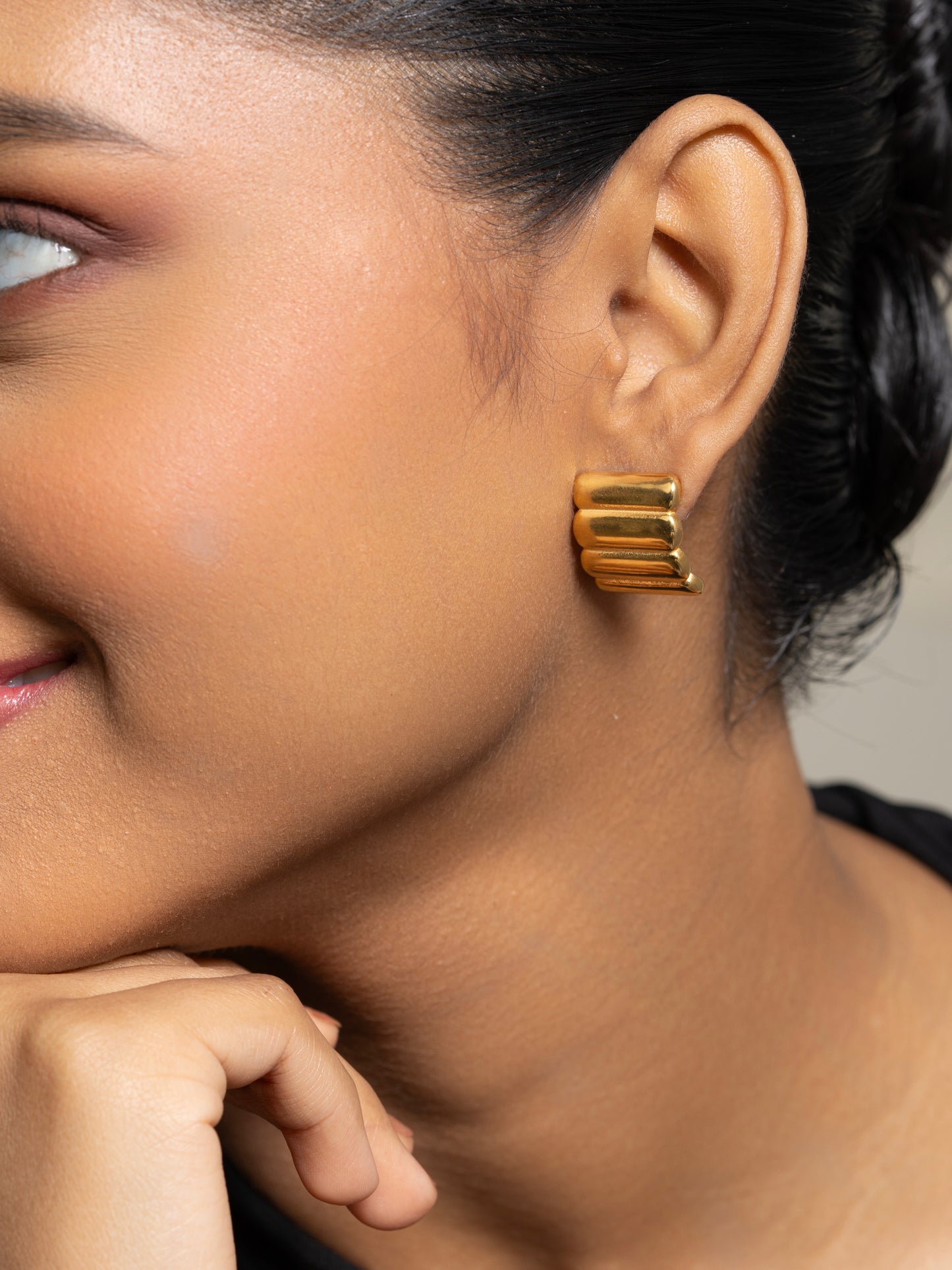 Santorini Earrings - 18K Gold Plated