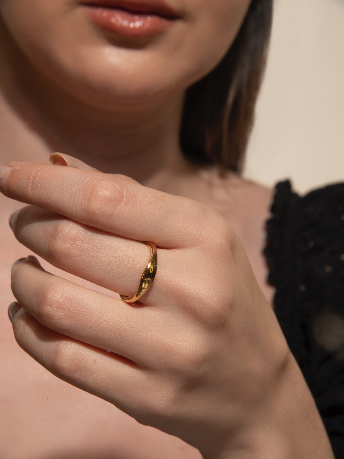 Adeline Ring - 18K Gold Plated image 3