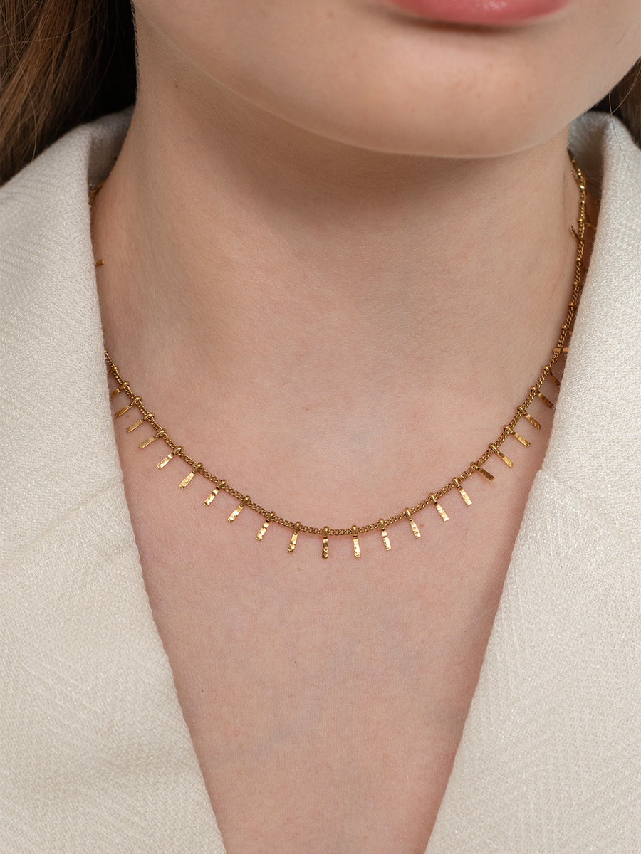 Veyra Necklace – 18K Gold Plated image 4