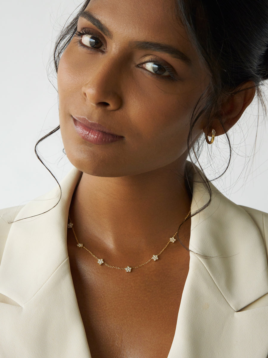 Florence Necklace - 18K Gold Plated image 5