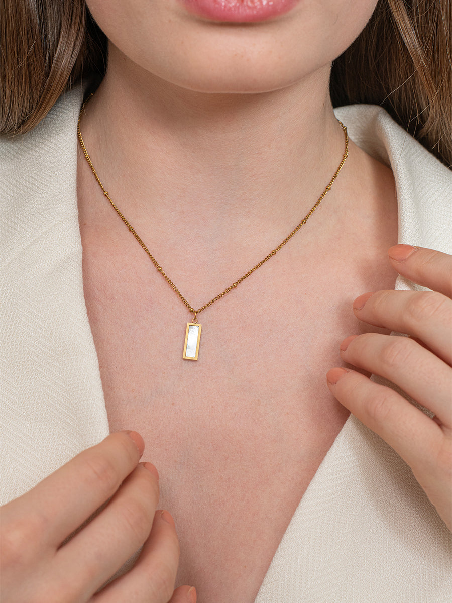 Eliza Necklace - 18k Gold Plated image 4